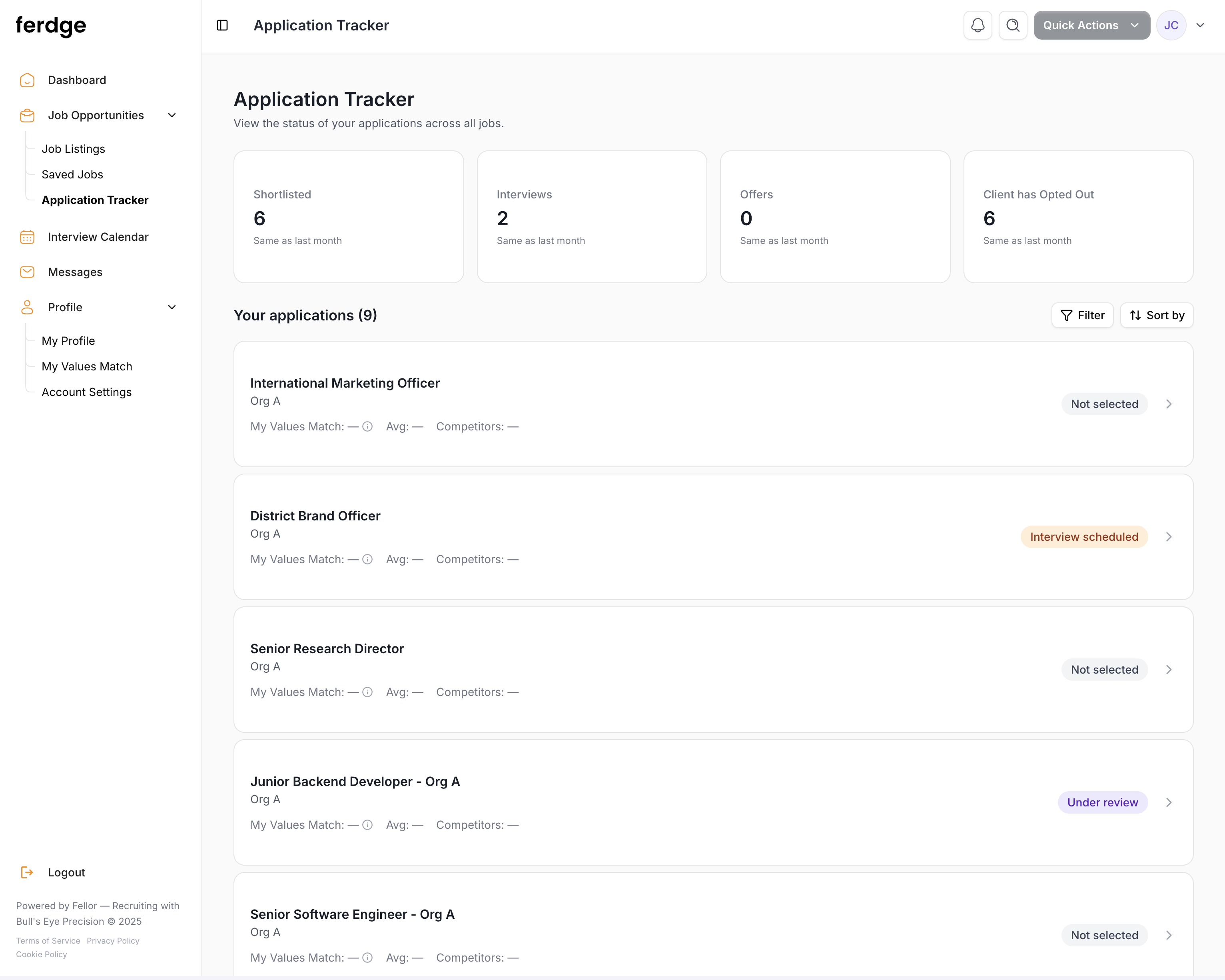 Ferge — product screen