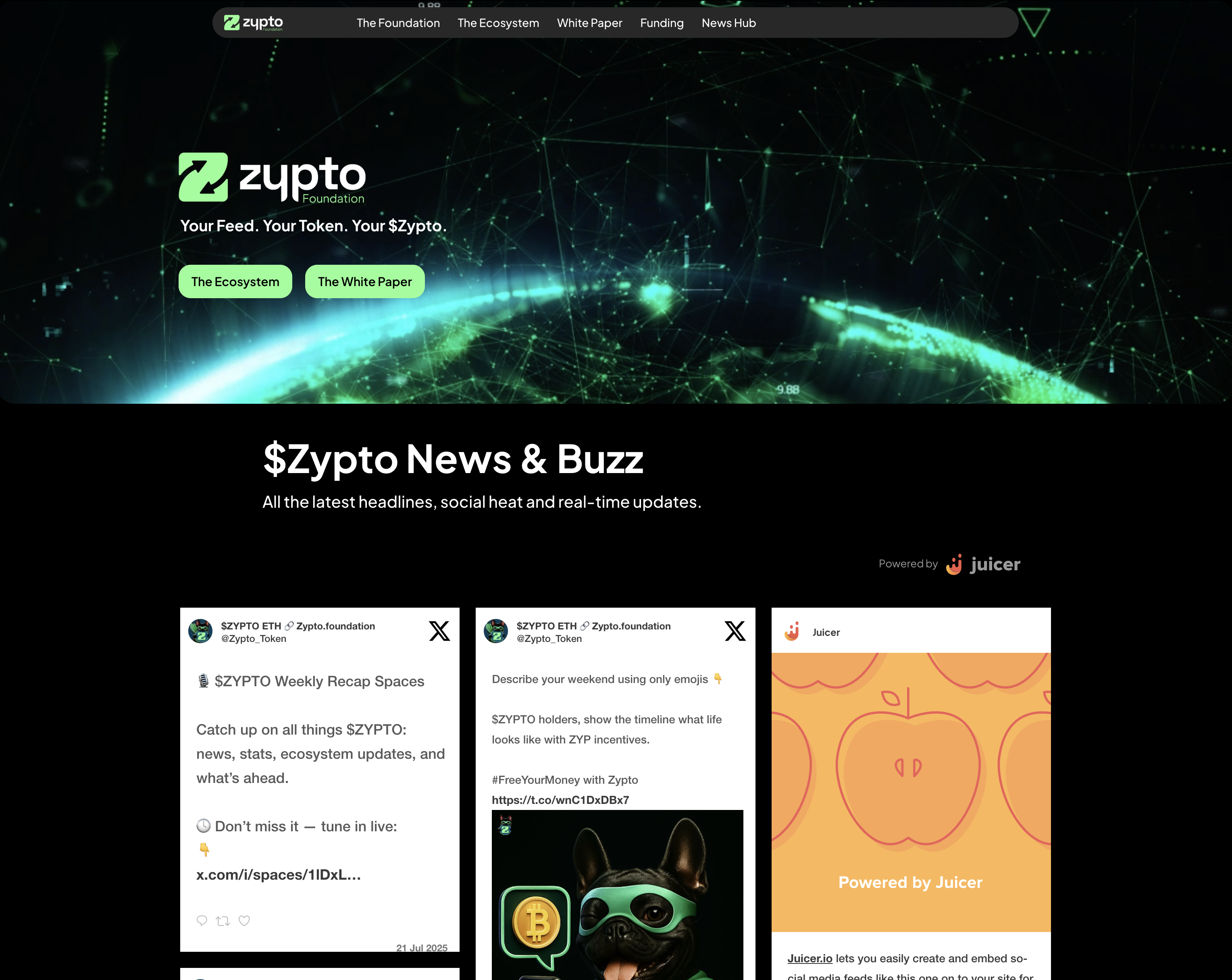 Zypto Foundation — page