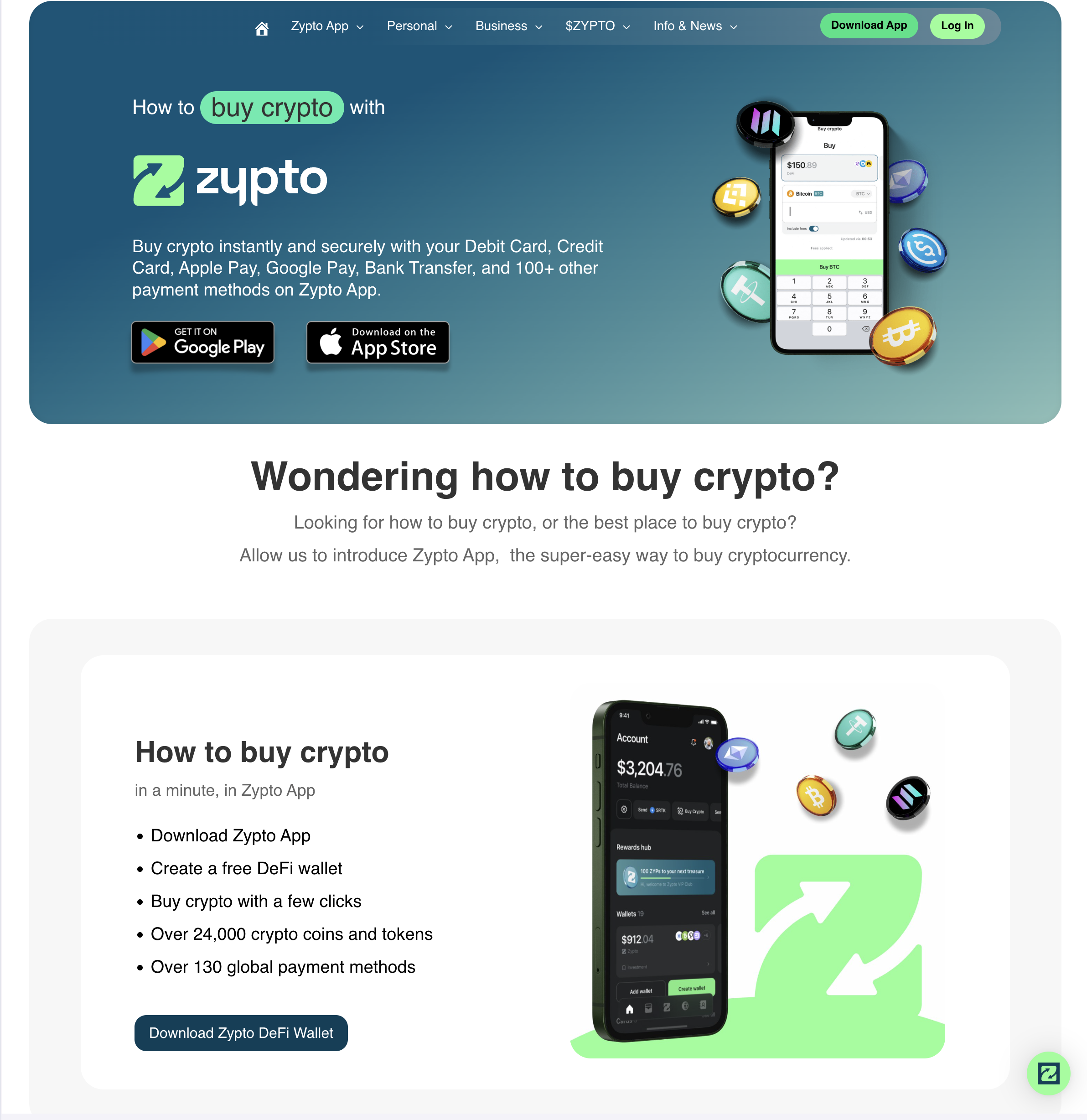 Zypto — pay any mobile in 170 countries with crypto