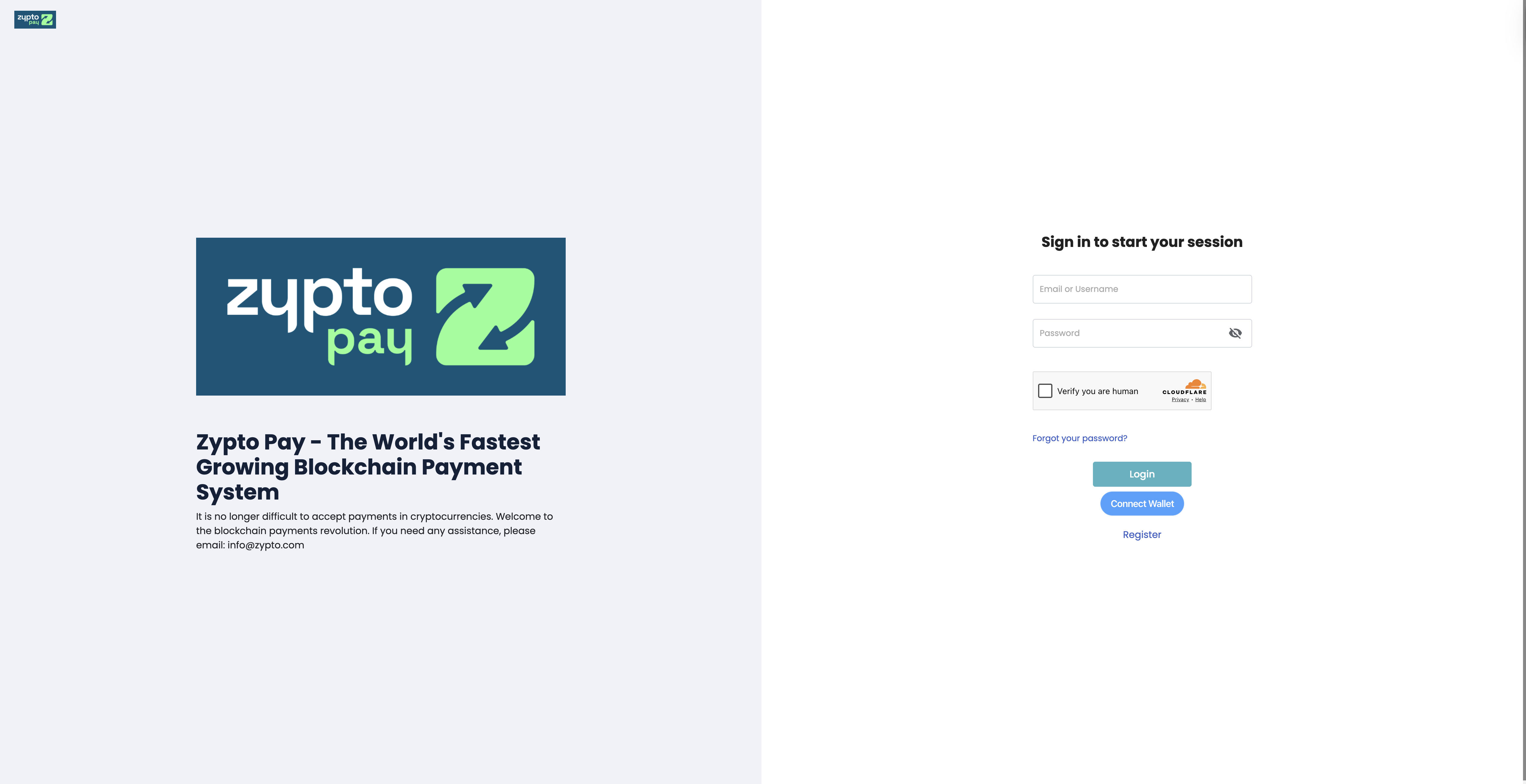 Zypto wallet app preview